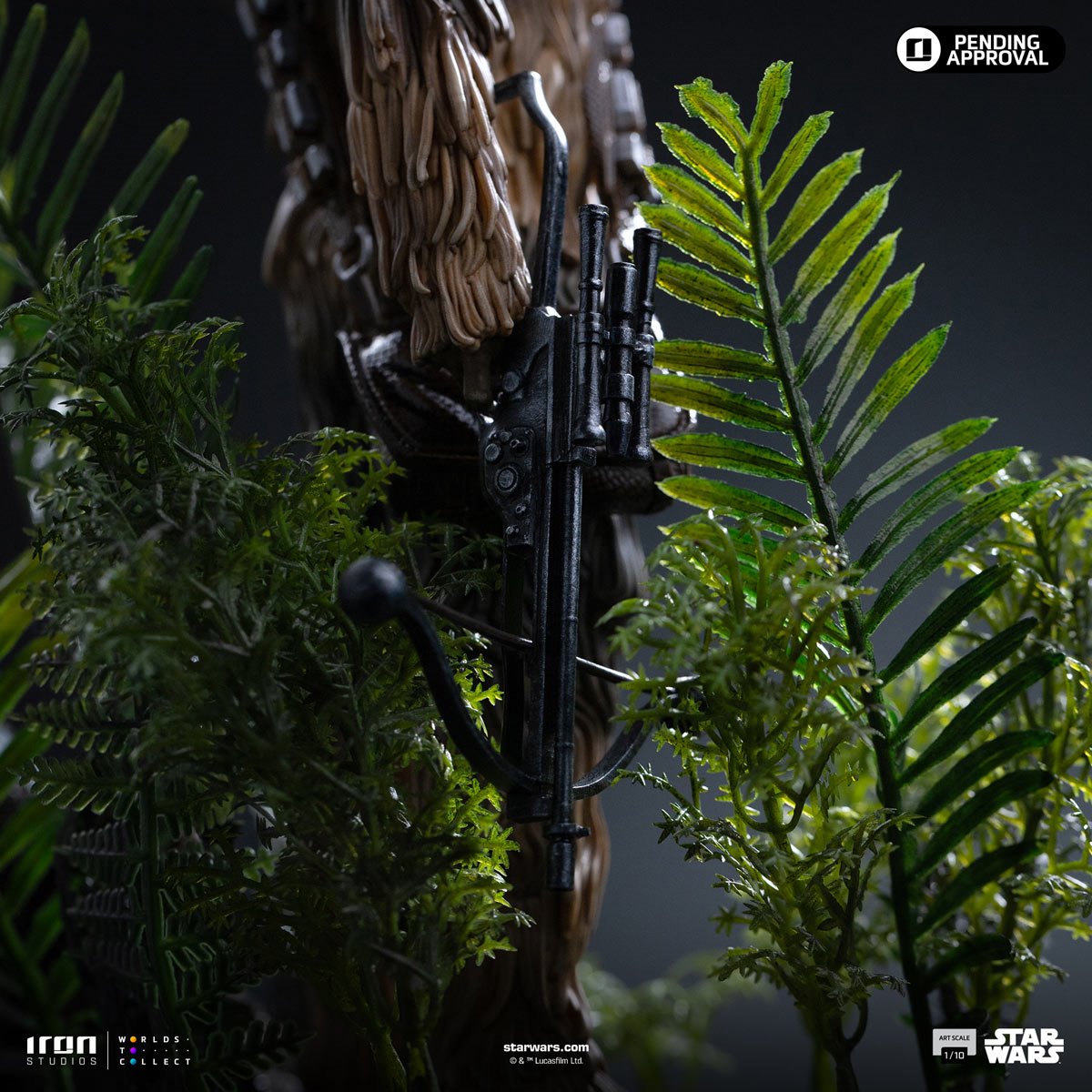 Star Wars: Return of the Jedi Chewbacca and Tokkat 1:10 Art Scale Limited Edition Statue