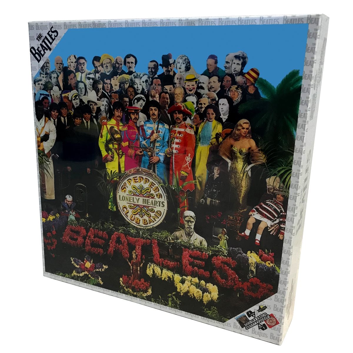 The Beatles Sgt Pepper Double Sided Album Art 1,000-Piece Jigsaw Puzzle
