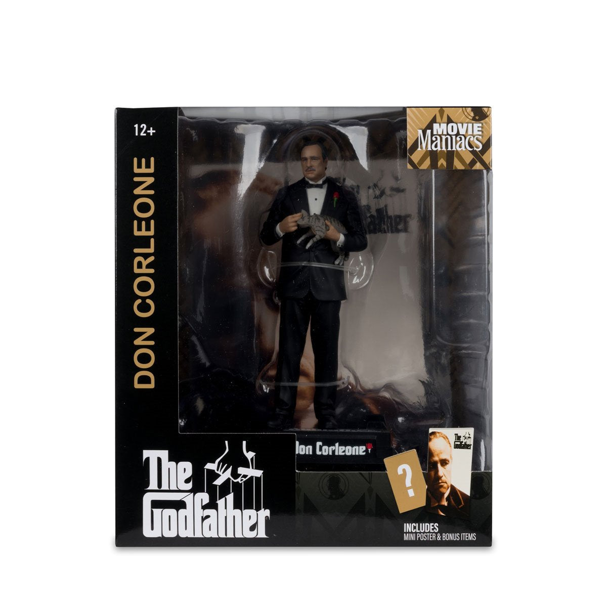 Movie Maniacs Paramount Wave 2 The Godfather Don Corleone 6-Inch Posed Figure