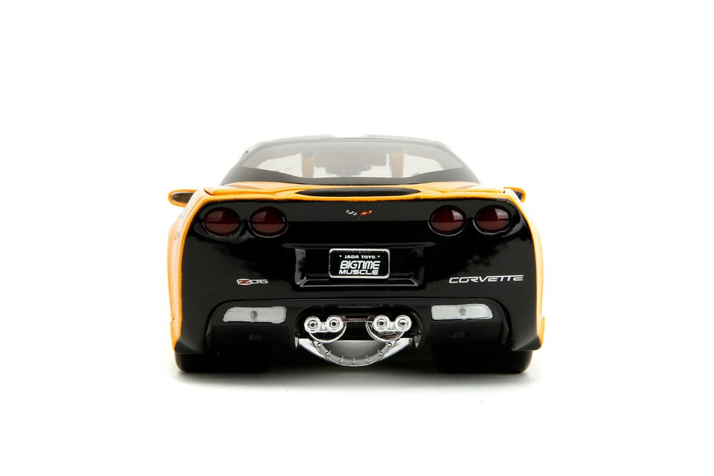 Bigtime Muscle 2006 Chevrolet Corvette Z06 1:24 Scale Die-Cast Metal Vehicle
