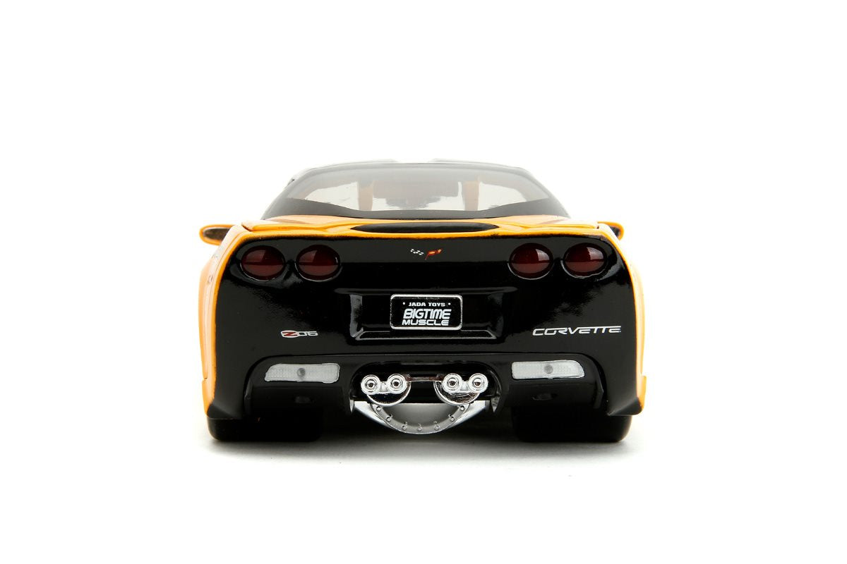 Bigtime Muscle 2006 Chevrolet Corvette Z06 1:24 Scale Die-Cast Metal Vehicle