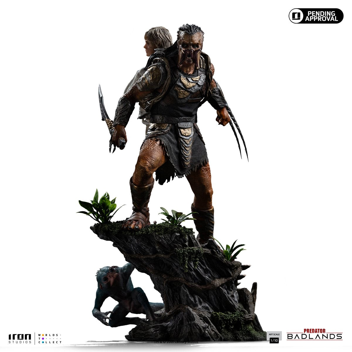 Predator: Badlands Predator Dek and Thia 1:10 Art Scale Statue