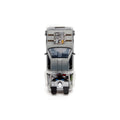 Hollywood Rides Back to the Future III Time Machine Rail Wheels 1:24 Die-Cast Metal Vehicle