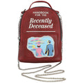 Beetlejuice Handbook for the Recently Deceased Mini Wristlet Bag