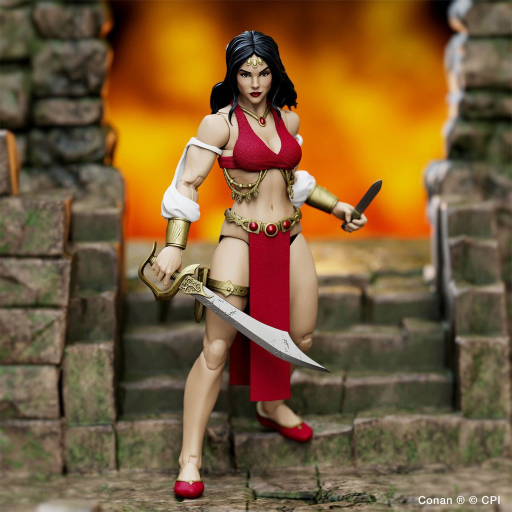 Conan the Barbarian Belit Queen of the Black Coast Epic H.A.C.K.S. 1:12 Scale Action Figure