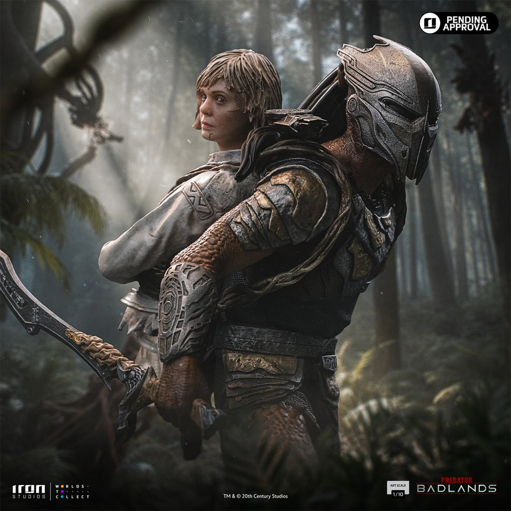 Predator: Badlands Predator Dek and Thia 1:10 Art Scale Statue