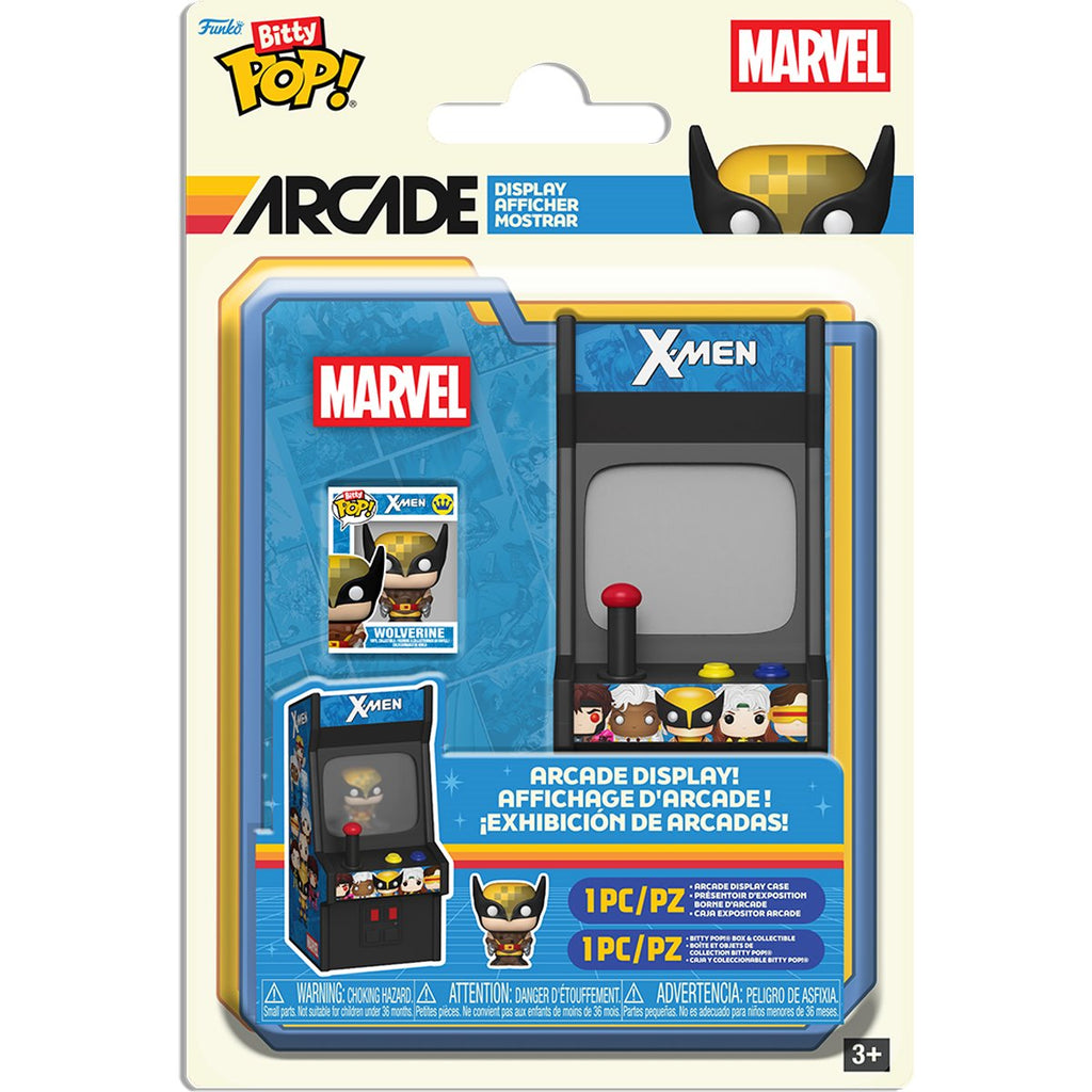 X-Men Wolverine Funko Bitty Pop! Arcade Cabinet