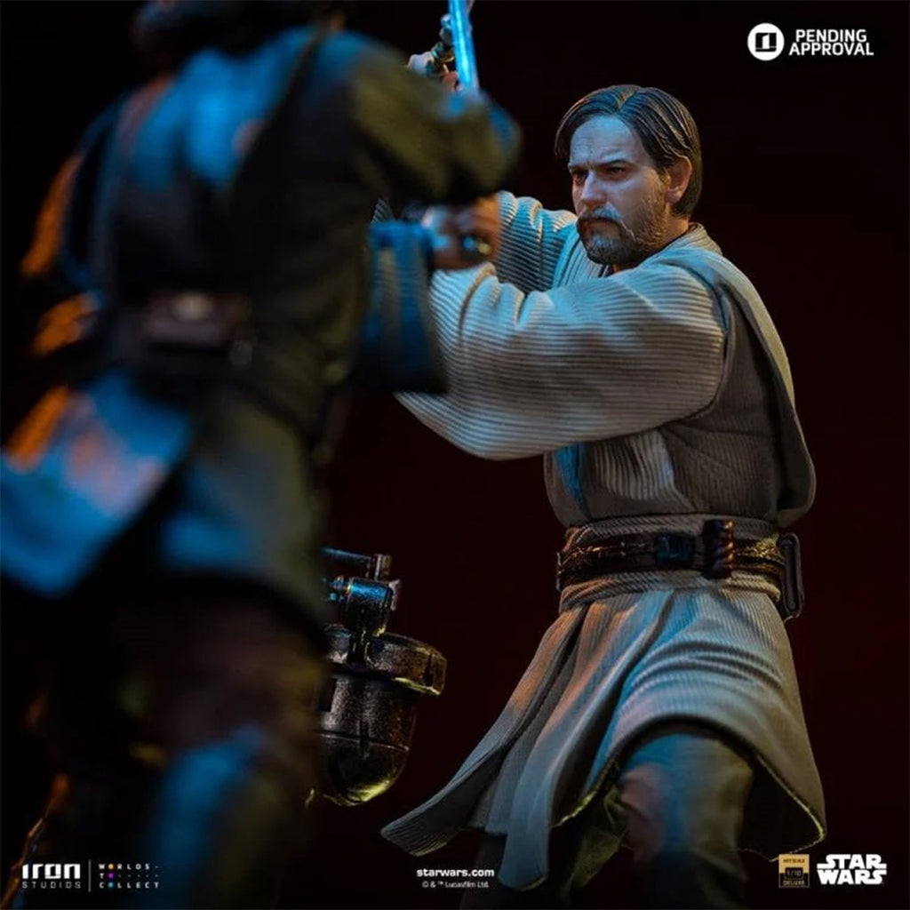 Star Wars: Revenge of the Sith Anakin vs. Obi-Wan Deluxe 1:10 Art Scale Limited Edition Statue