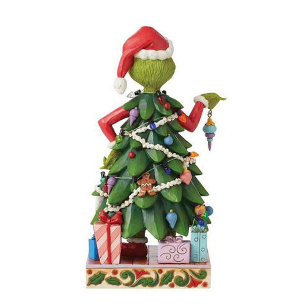 Dr. Seuss Grinch Dressed as a Tree By Jim Shore Statue