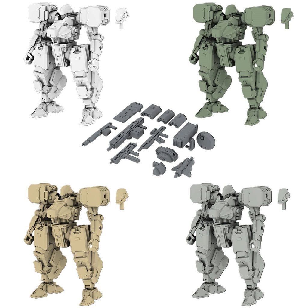 Kikou Sensen Wave 1 Paracrax 1:100 Scale Model Kit Set of 6
