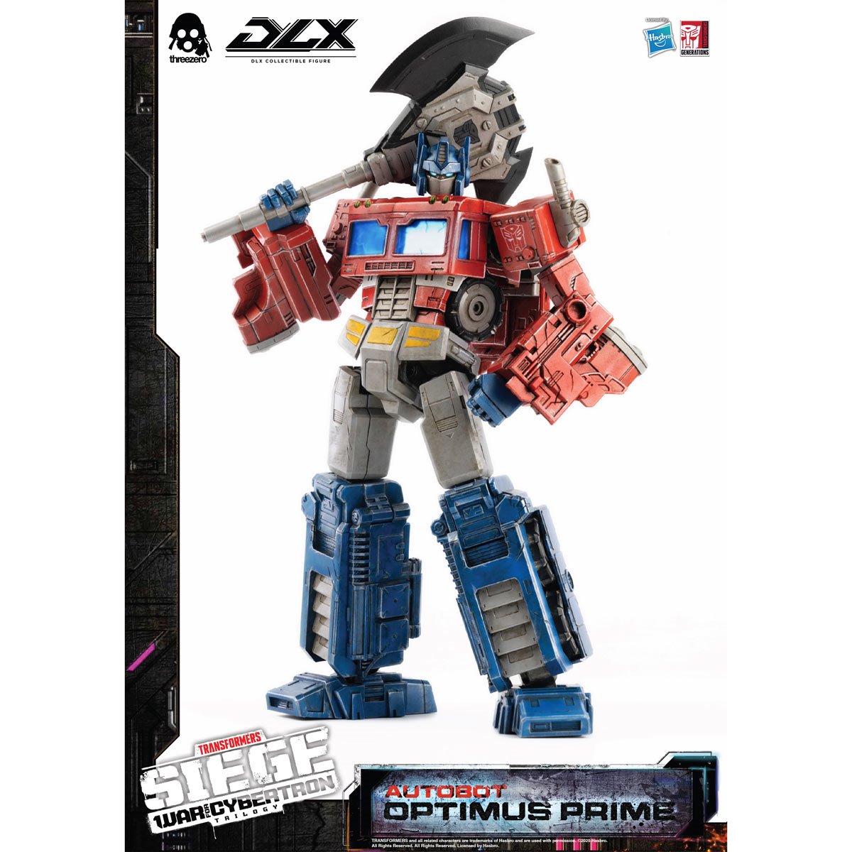 Transformers War for Cybertron Trilogy Optimus Prime DLX Action Figure