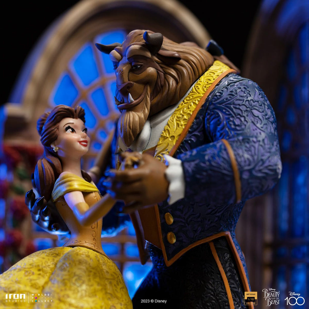 Disney 100 Beauty and the Beast Deluxe Art Scale Limited Edition 1:10 Statue