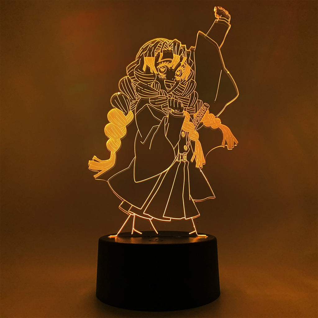 Demon Slayer Mitsuri Otaku Lamp