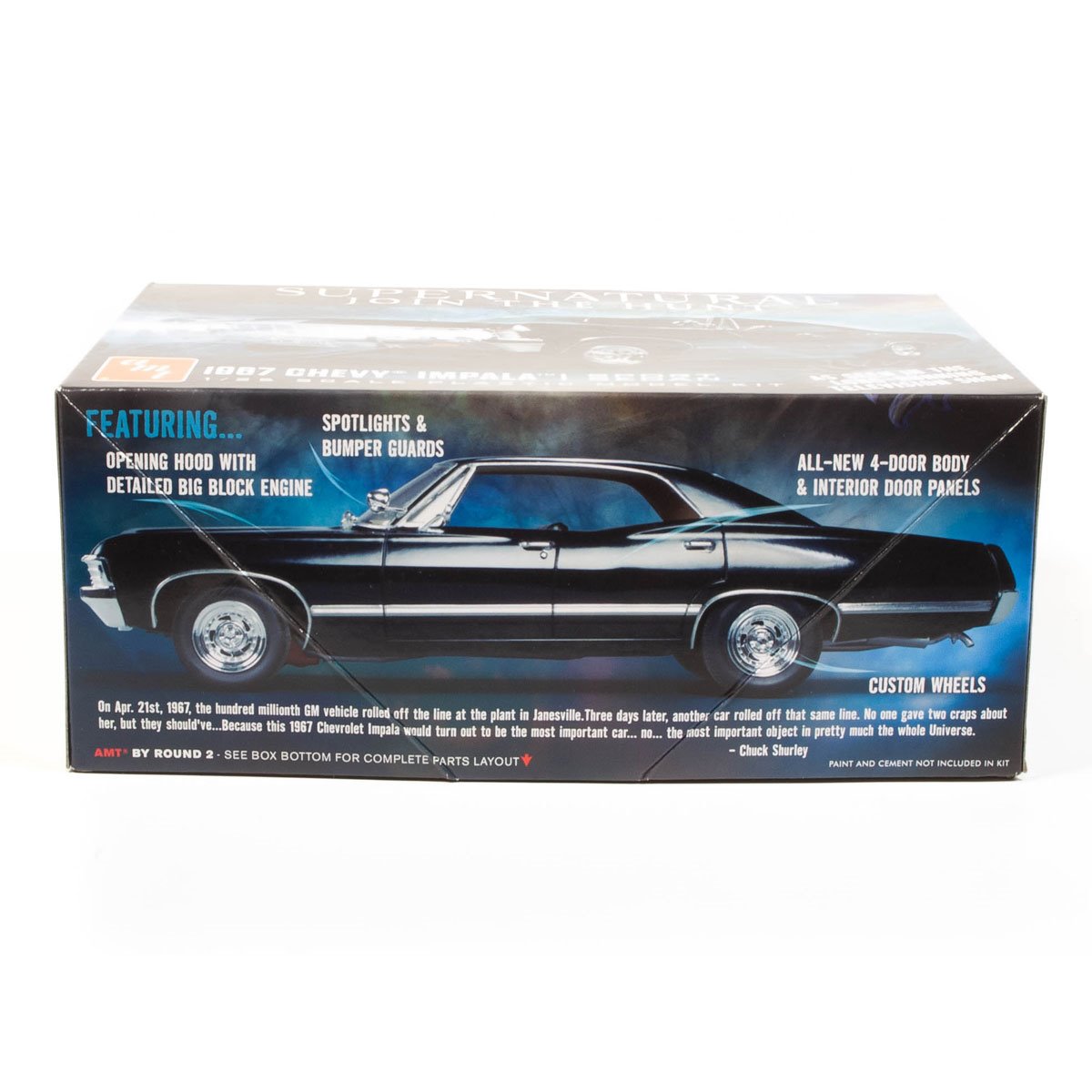 Supernatural 1967 Chevy Impala 4-Door 1:25 Scale Model Kit