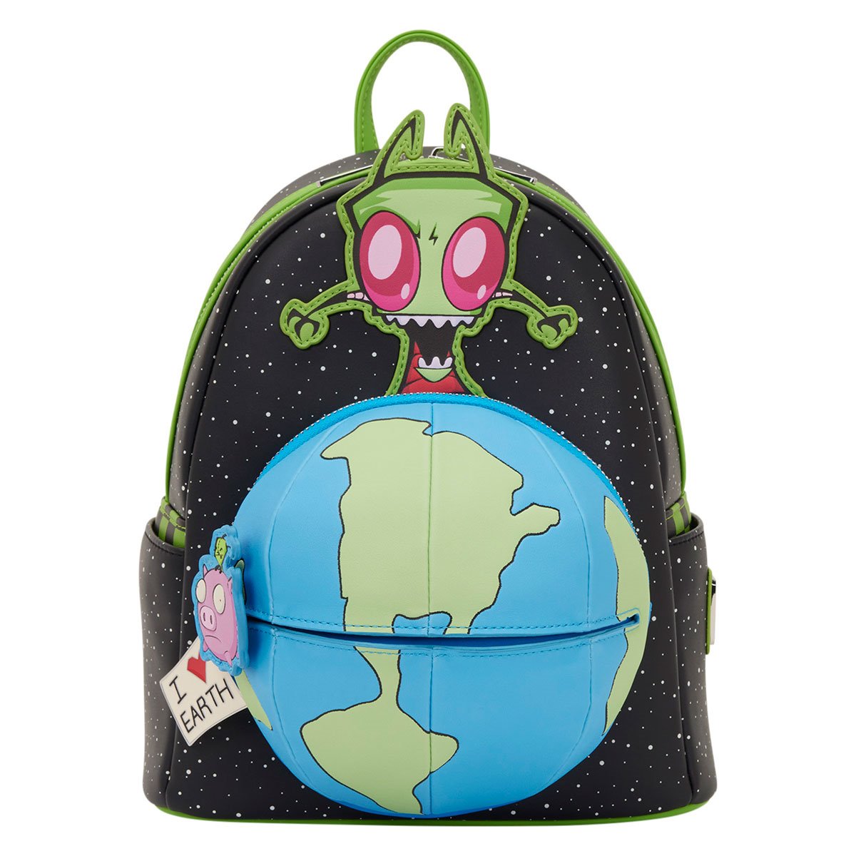 Invader Zim Gir Earth Glow-in-the-Dark Mini-Backpack