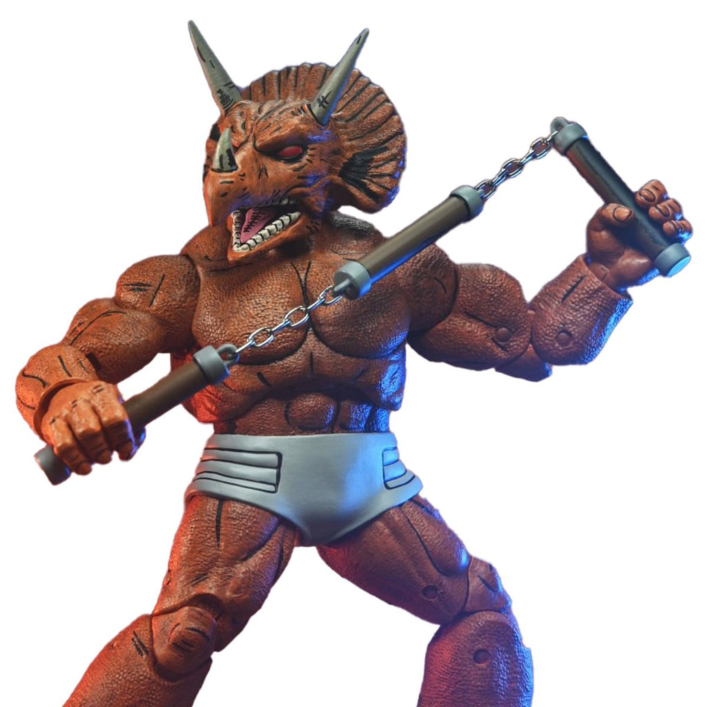 Teenage Mutant Ninja Turtles Mirage Comics Triceraton Gladiator 7-Inch Scale Action Figure