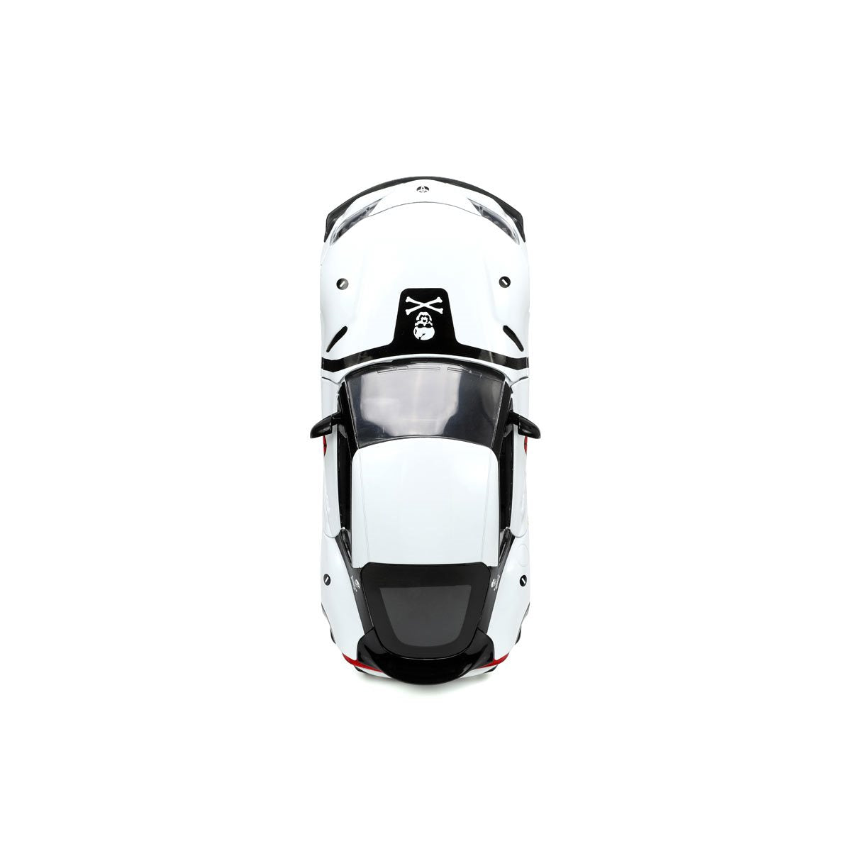 Robotech Hollywood Rides 2020 Toyota Supra 1:24 Scale Die-Cast Metal Vehicle with Roy Fokker Figure