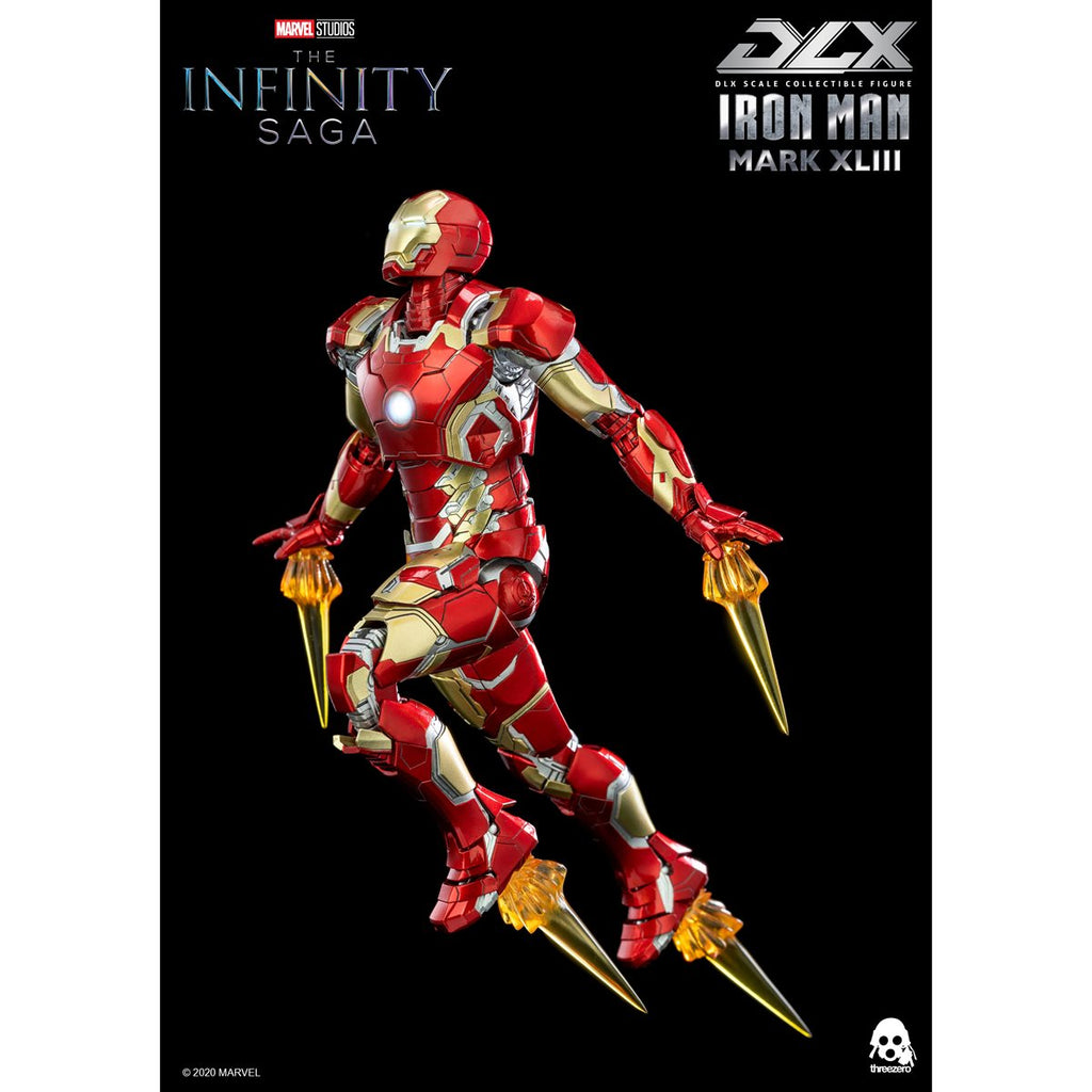 Avengers: Infinity Saga Iron Man Mark 43 DLX 1:12 Scale Action Figure