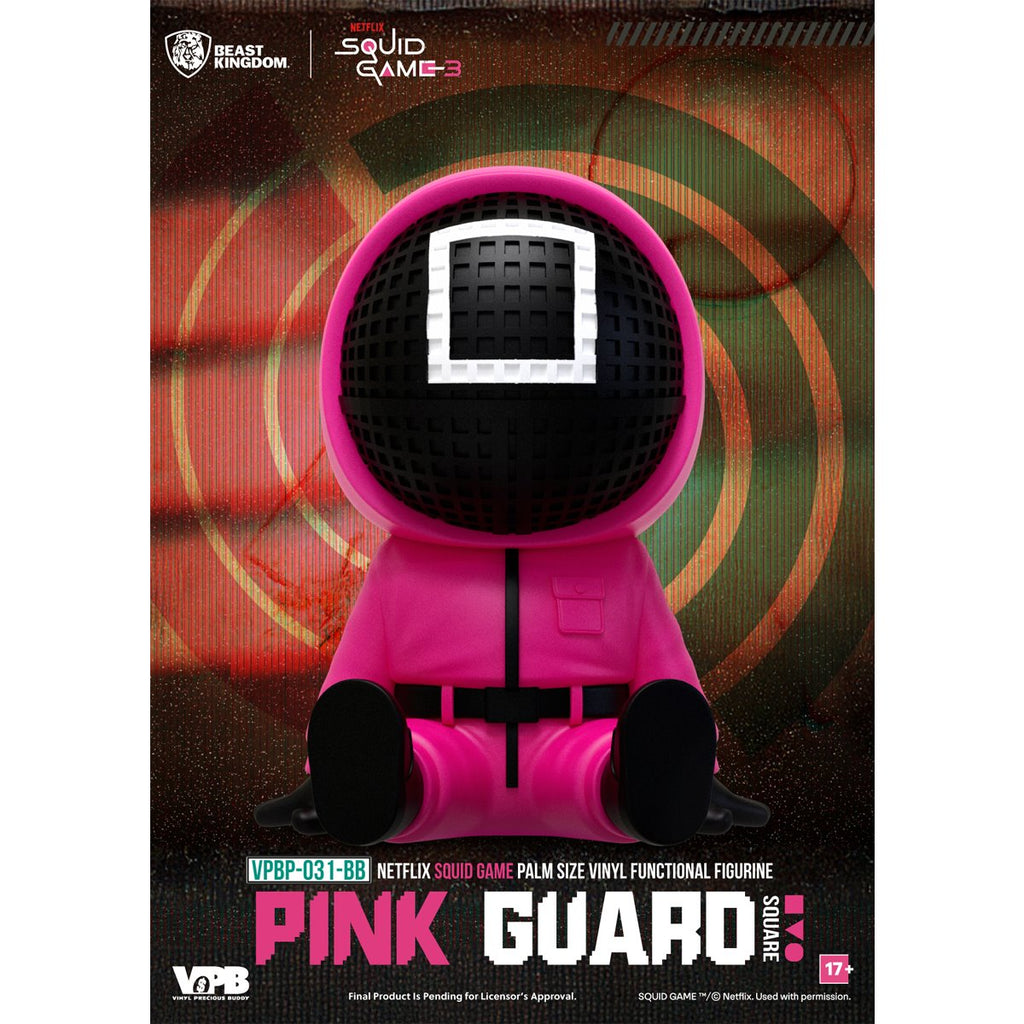 Squid Game VPBP-031 Palm Size Vinyl Functional Piggy Bank Blind Box Case of 6