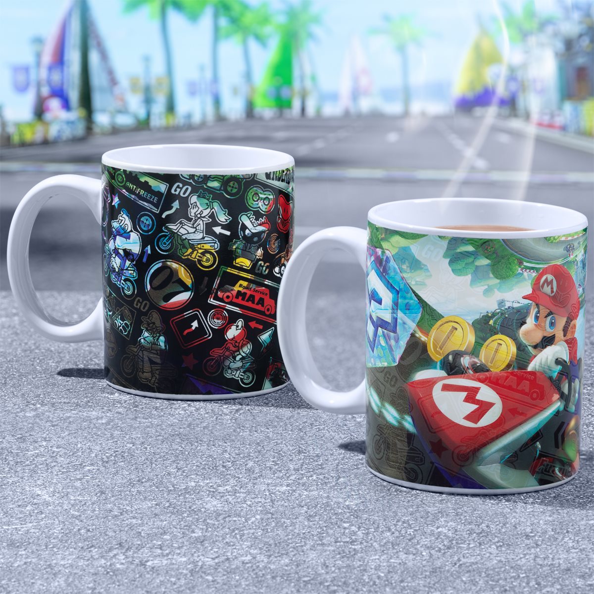 Nintendo Mario Kart 10.1 oz. Heat-Change Mug