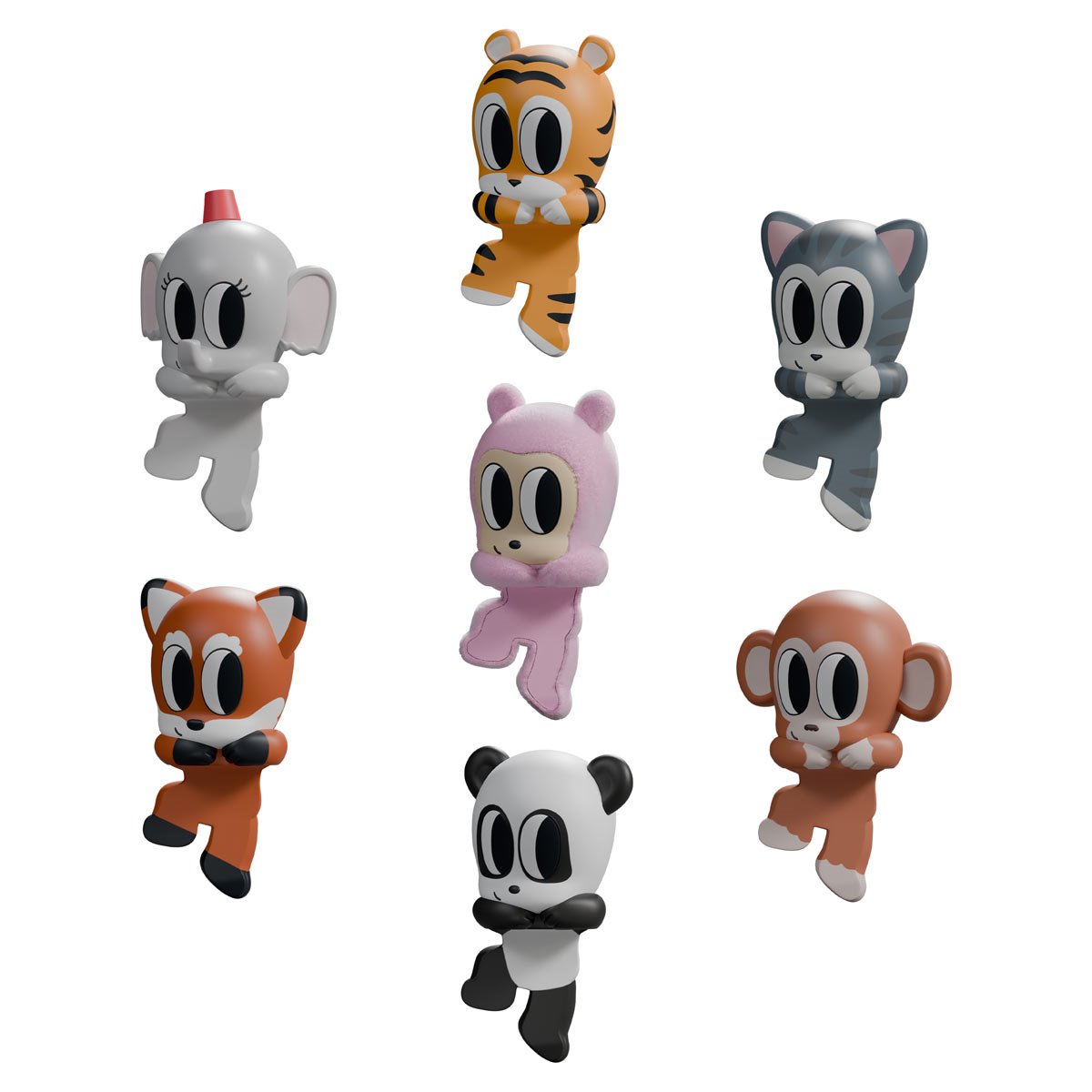 Tiny Shiny Hineys Peekers Blind-Box Random Mini-Figure