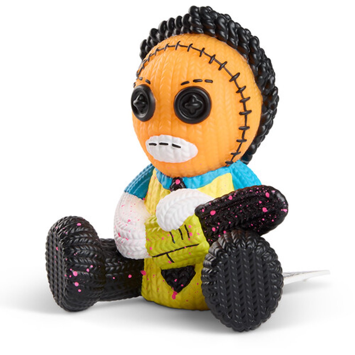 The Texas Chainsaw Massacre Leatherface #393 Blacklight Handmade By Robots Vinyl Figure