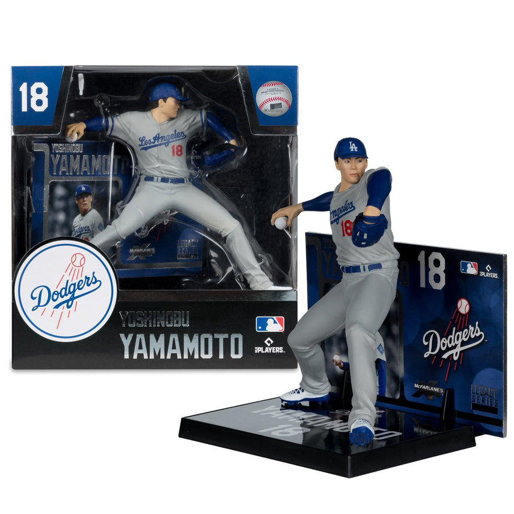 MLB SportsPicks Los Angeles Dodgers Yoshinobu Yamamoto 7-Inch Posed Figure