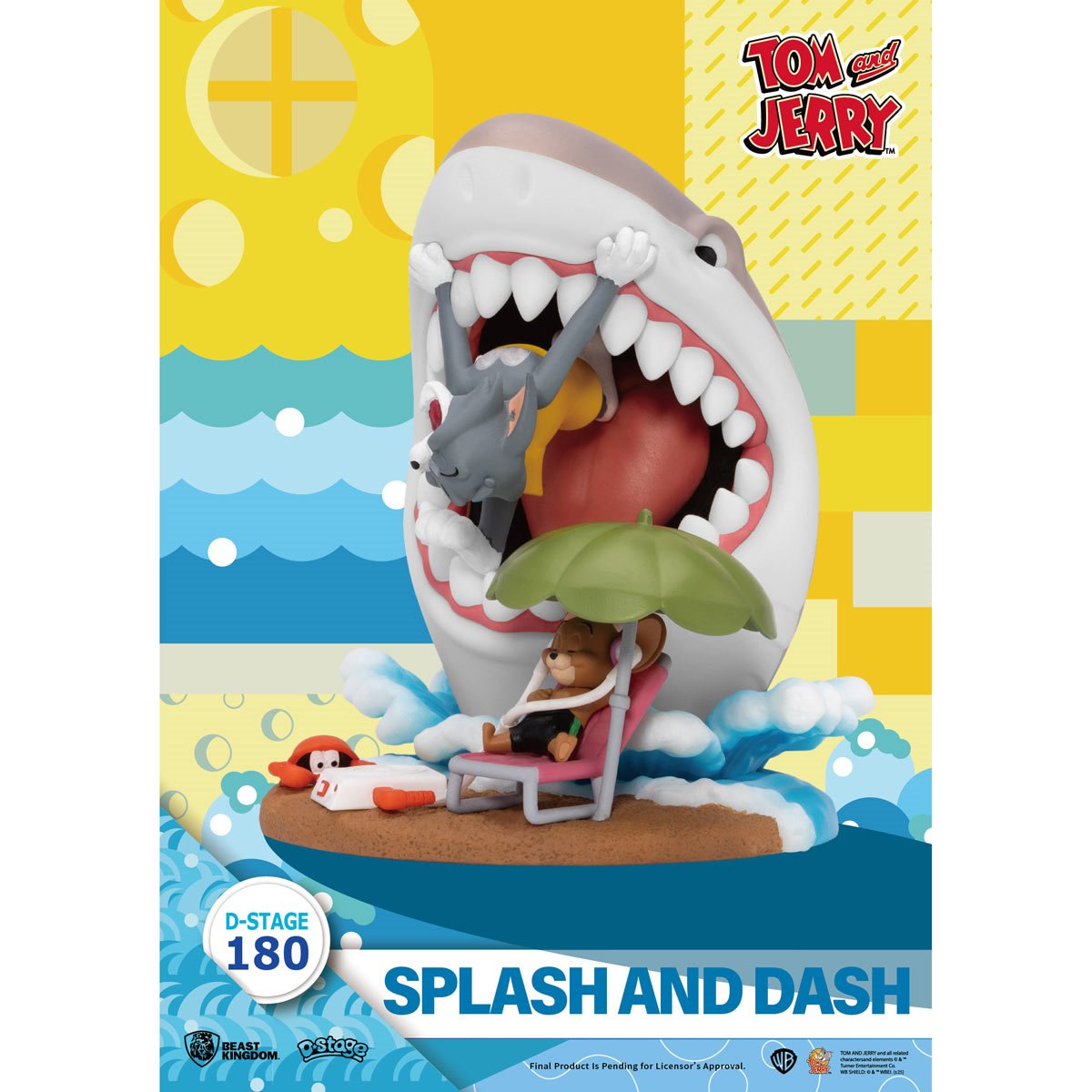 Tom and Jerry Splash and Dash DS-180 D-Stage Statue