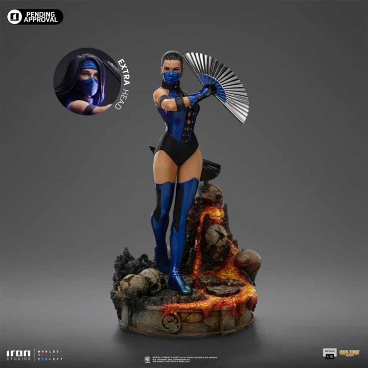 Mortal Kombat Klassic Kitana 1:10 Art Scale Limited Edition Statue