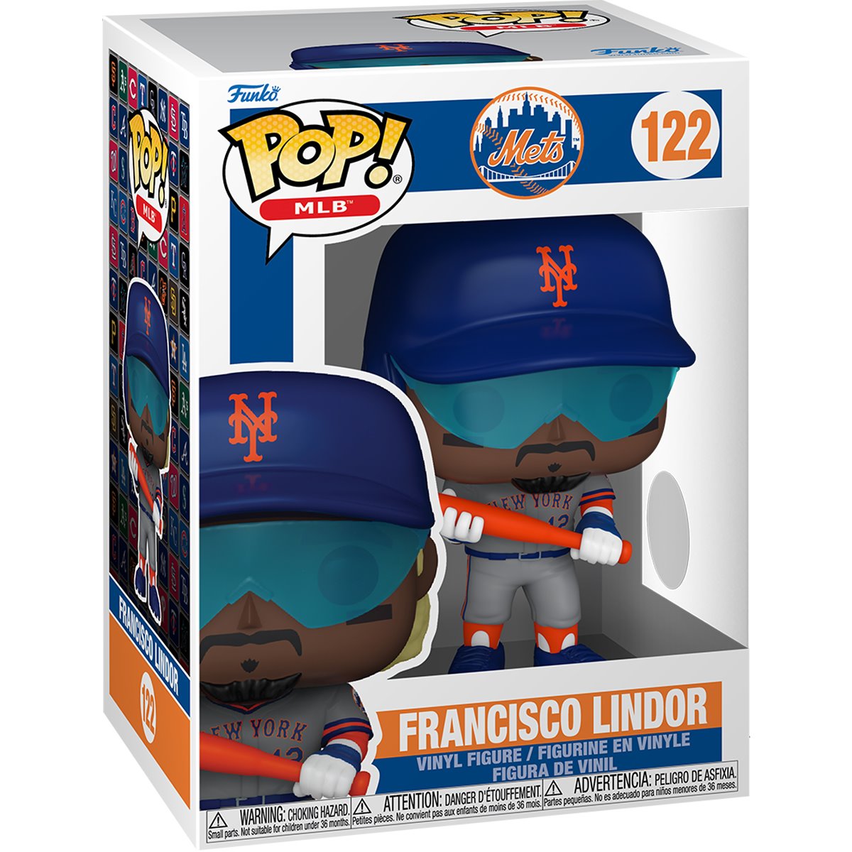 MLB Mets Francisco Lindor Funko Pop! Vinyl Figure #122