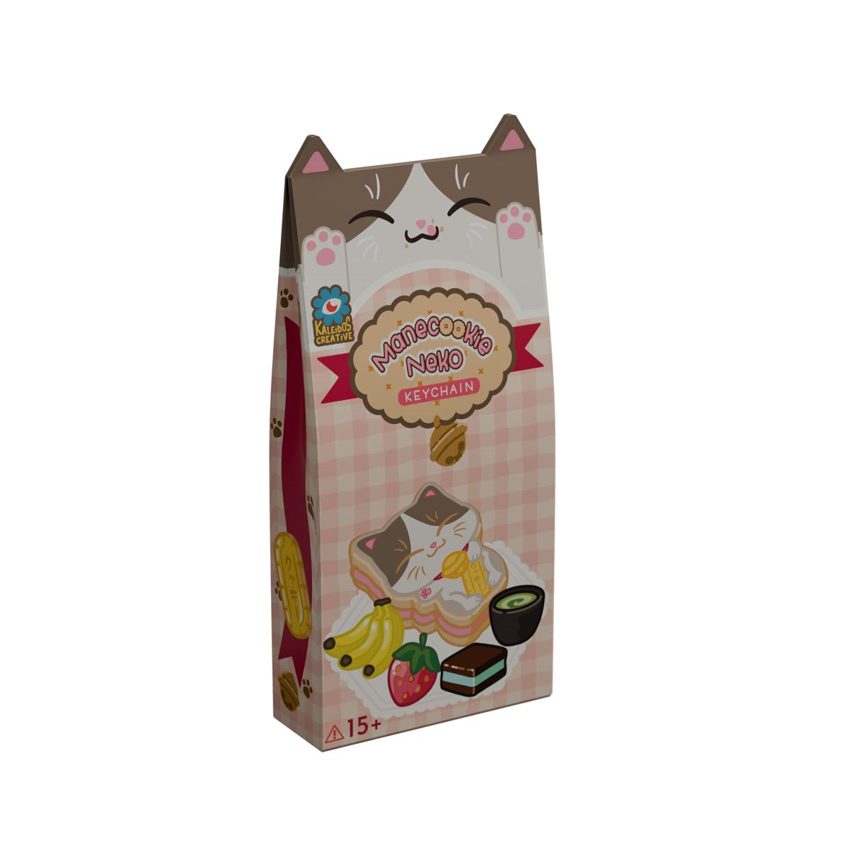 Manecookie Neko Series 1 Blind-Box Key Chain Case of 8