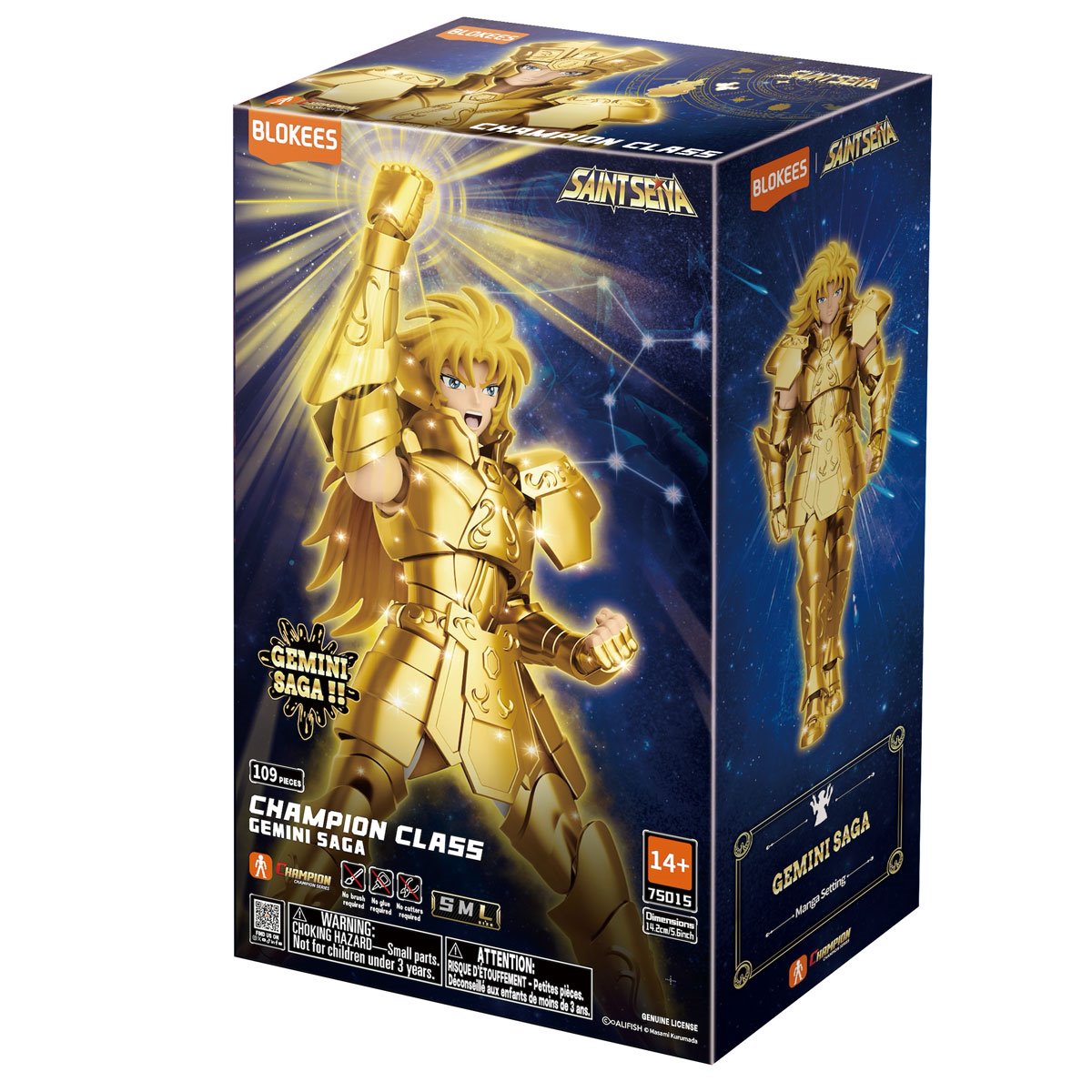 Saint Seiya Gemini Saga Champion Class 13 Model Kit