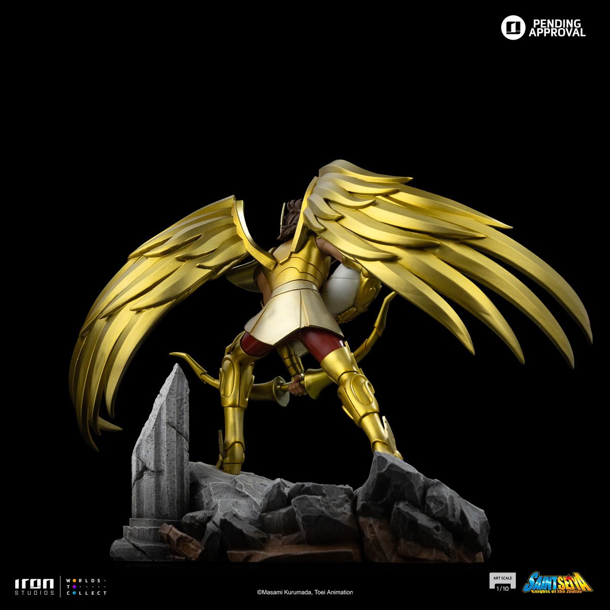 Saint Seiya Sagittarius Aiolos 1:10 Art Scale Limited Edition Statue