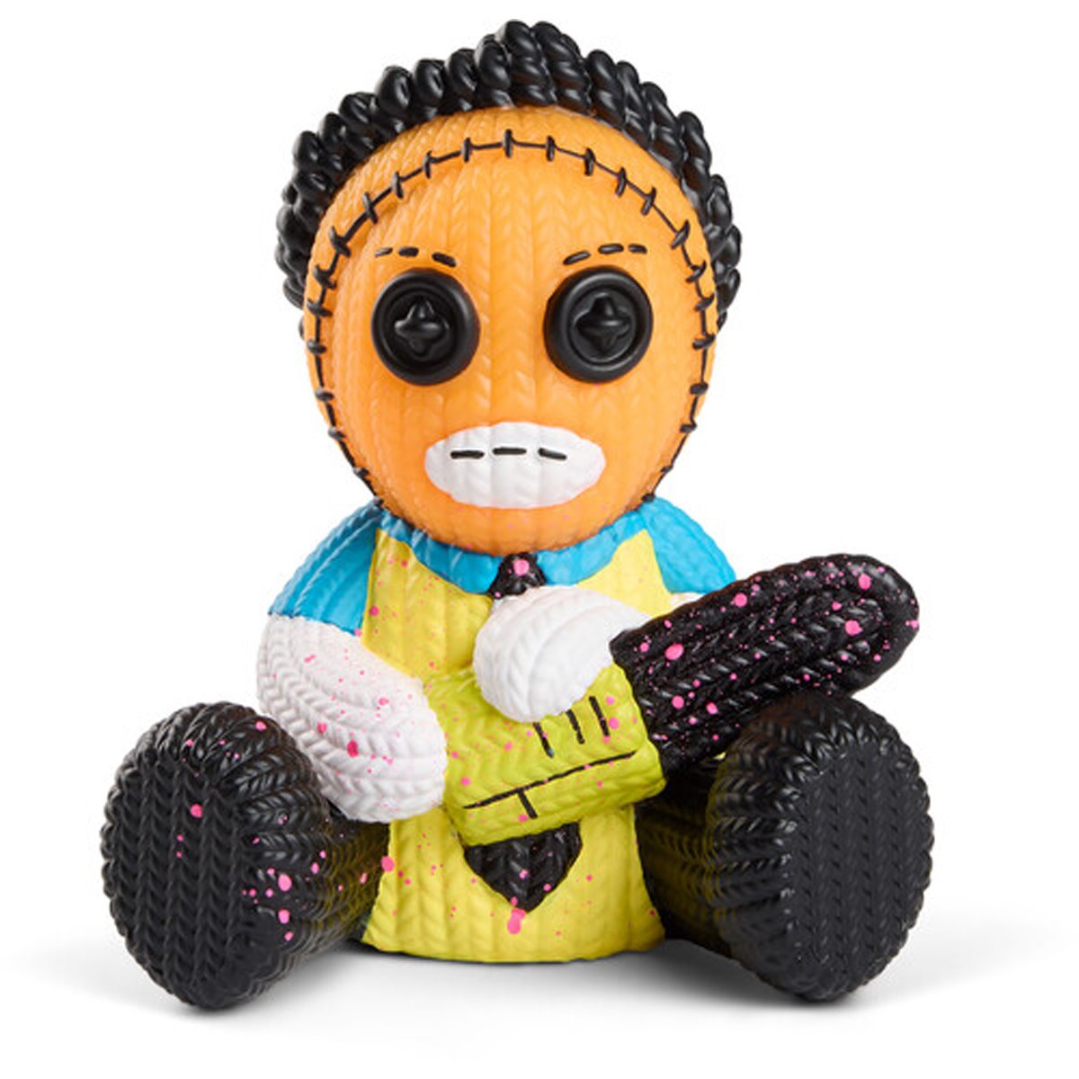The Texas Chainsaw Massacre Leatherface #393 Blacklight Handmade By Robots Vinyl Figure