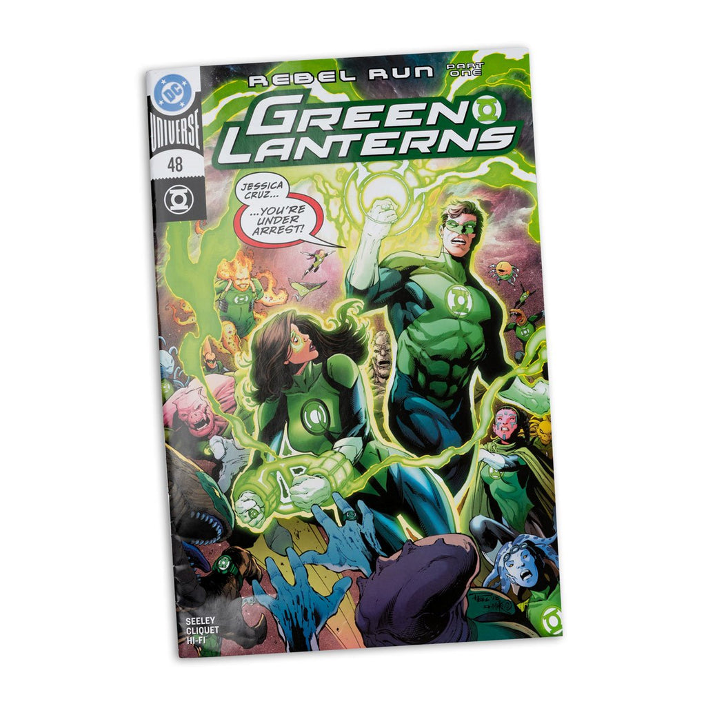 DC Direct Page Punchers Wave 11 Green Lantern Hal Jordan Green Lanterns #48 7-Inch Scale Action Figure with Comic