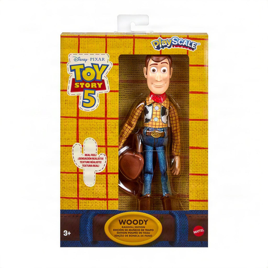 Toy Story 5 Ragdoll Woody 7-Inch Plush Doll