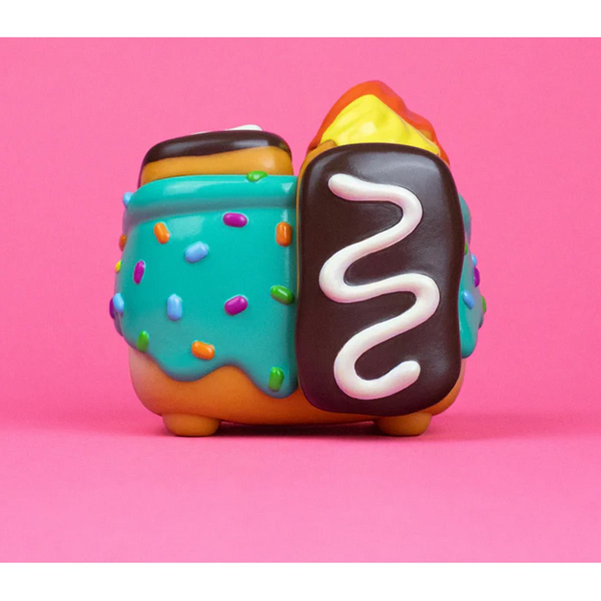 Donut Green Dumpster Fire Vinyl Figure