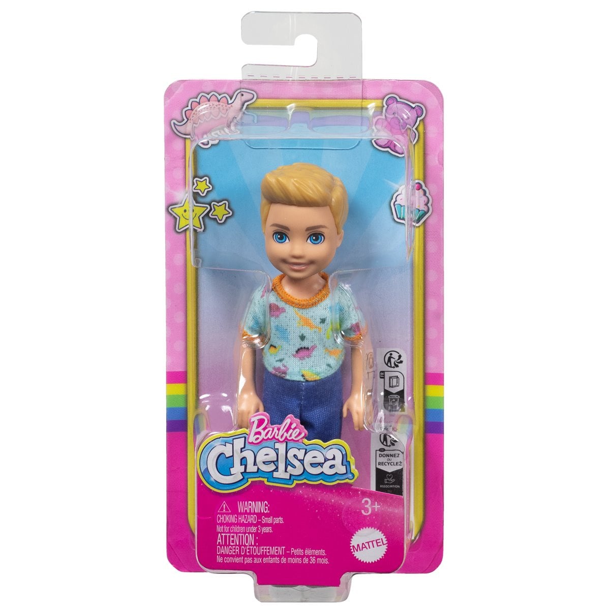 Barbie Chelsea Dinosaur Shirt Doll