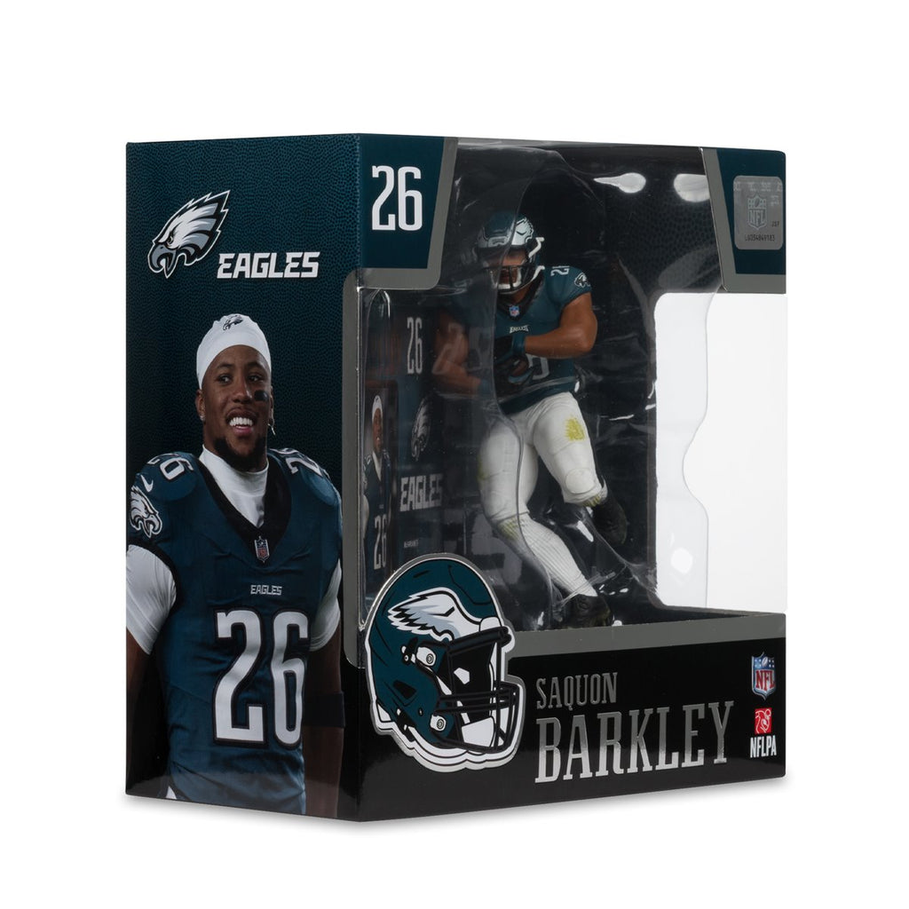 NFL SportsPicks 2025 Philadelphia Eagles Saquon Barkley 7-Inch Scale Posed Figure