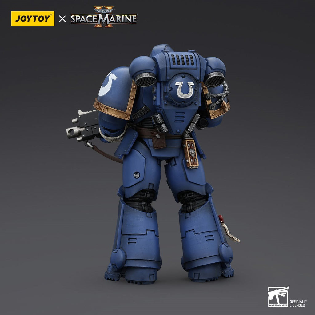 Joy Toy Warhammer 40,000: Space Marine 2 Ultramarines Brother Chairon 1:18 Scale Action Figure