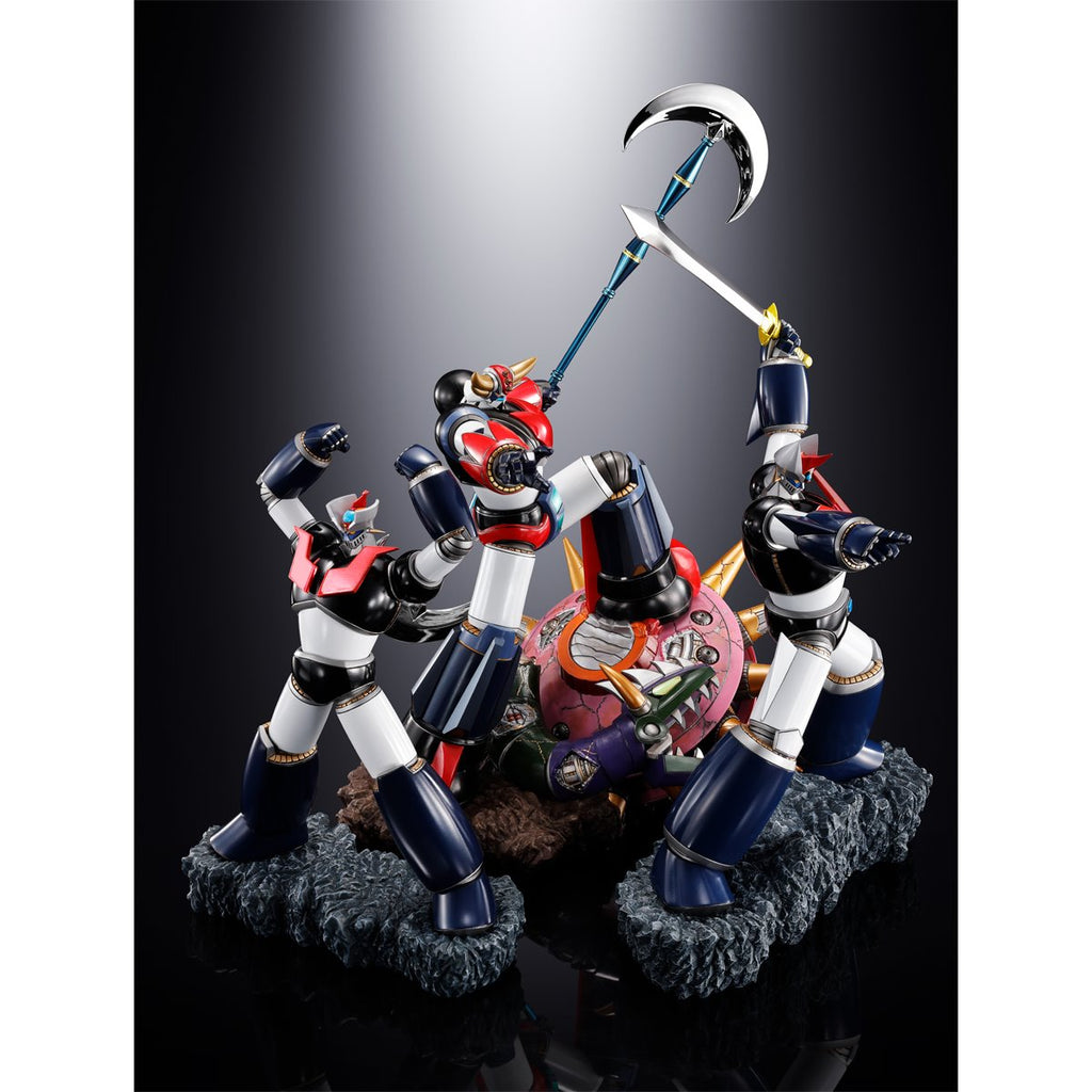 Mazinger Z Double Mazingers Dynamic Characters FiguartsZERO Touche Metallique Statue Set