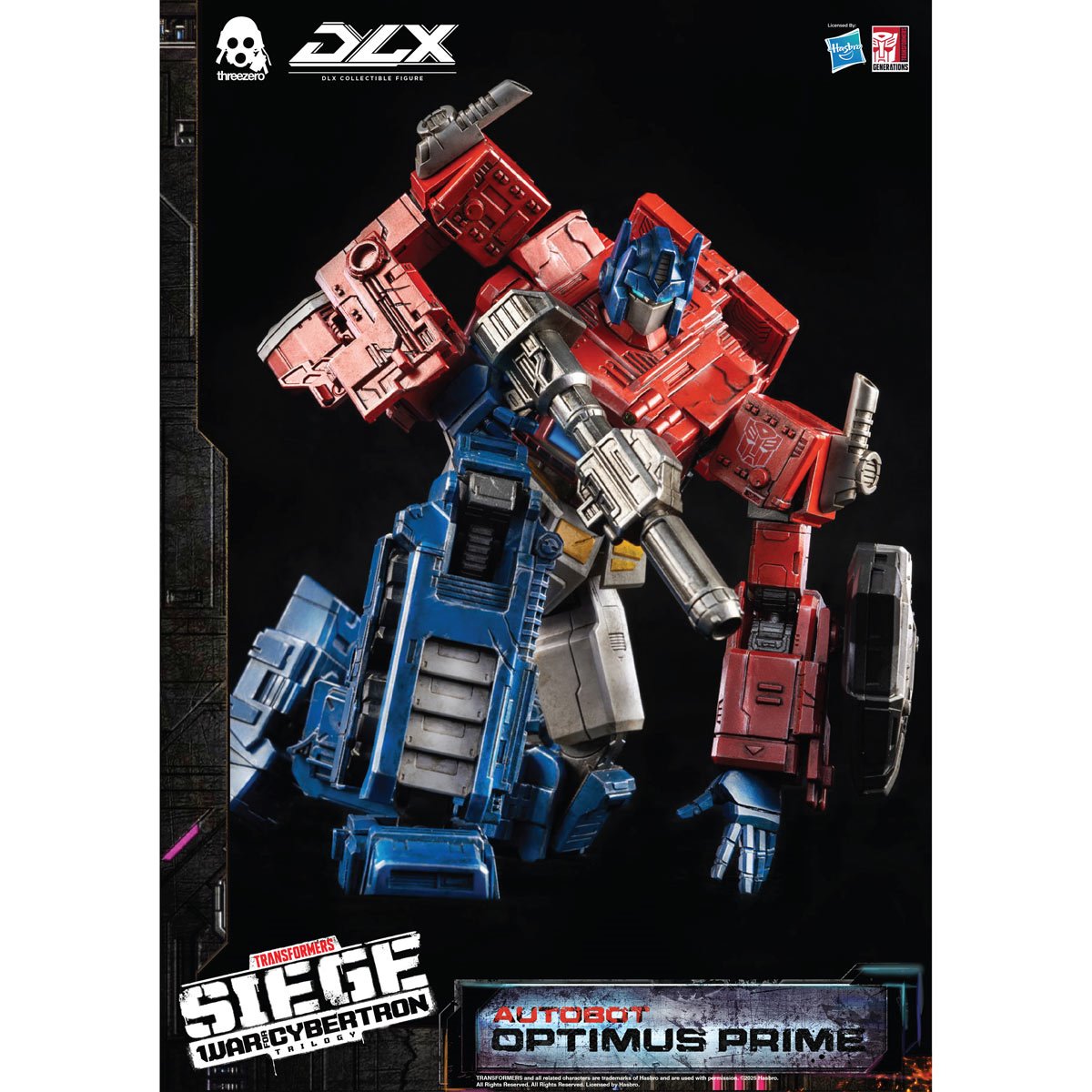 Transformers War for Cybertron Trilogy Optimus Prime DLX Action Figure