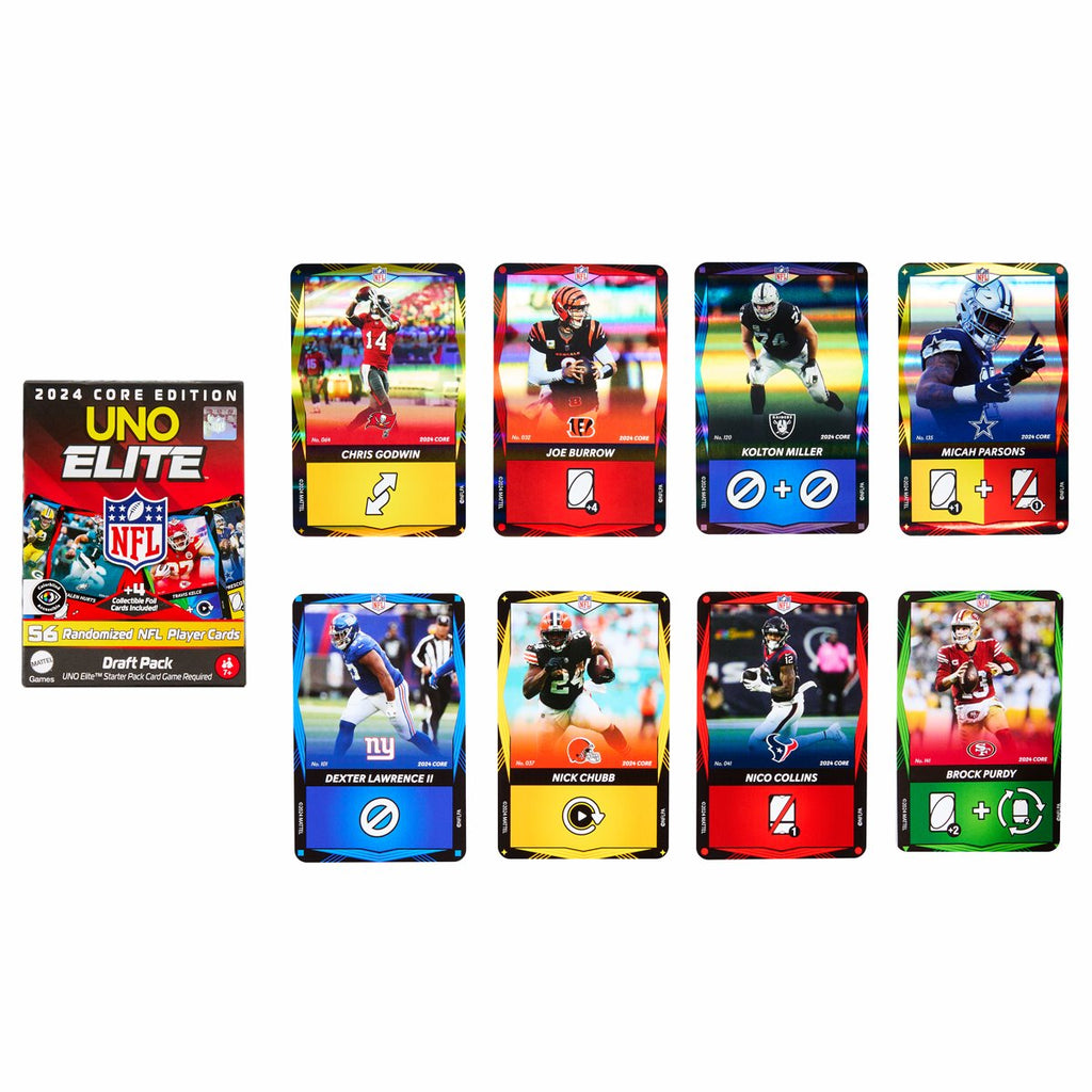 UNO Elite 2024 Core Edition Draft Packs Card Game