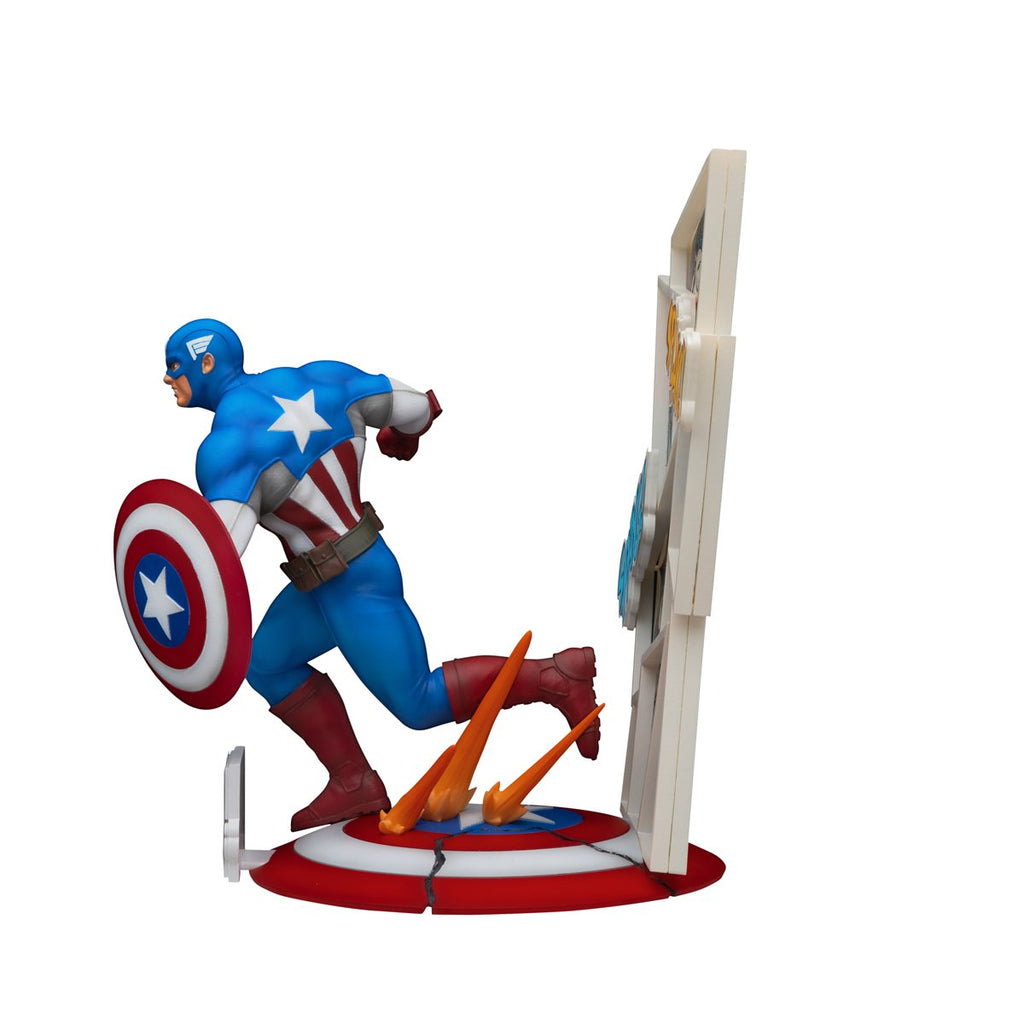 Marvel Comics 60th Anniversary Captain America DS-086 D-Stage Statue - Previews Exclusive