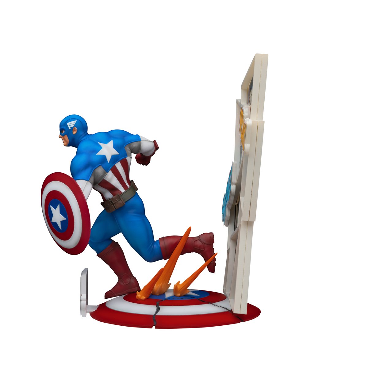 Marvel Comics 60th Anniversary Captain America DS-086 D-Stage Statue - Previews Exclusive