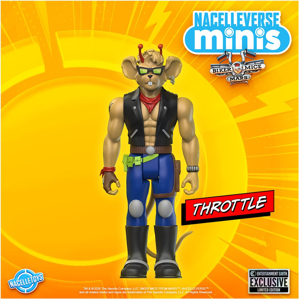 Biker Mice From Mars 3 3/4-Inch Action Figure 3-Pack - Entertainment Earth Exclusive