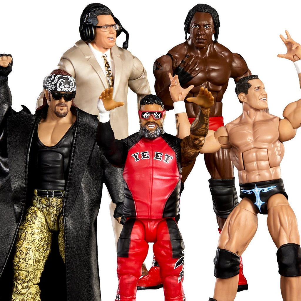 WWE Survivor Series Elite Action Figure Case of 5