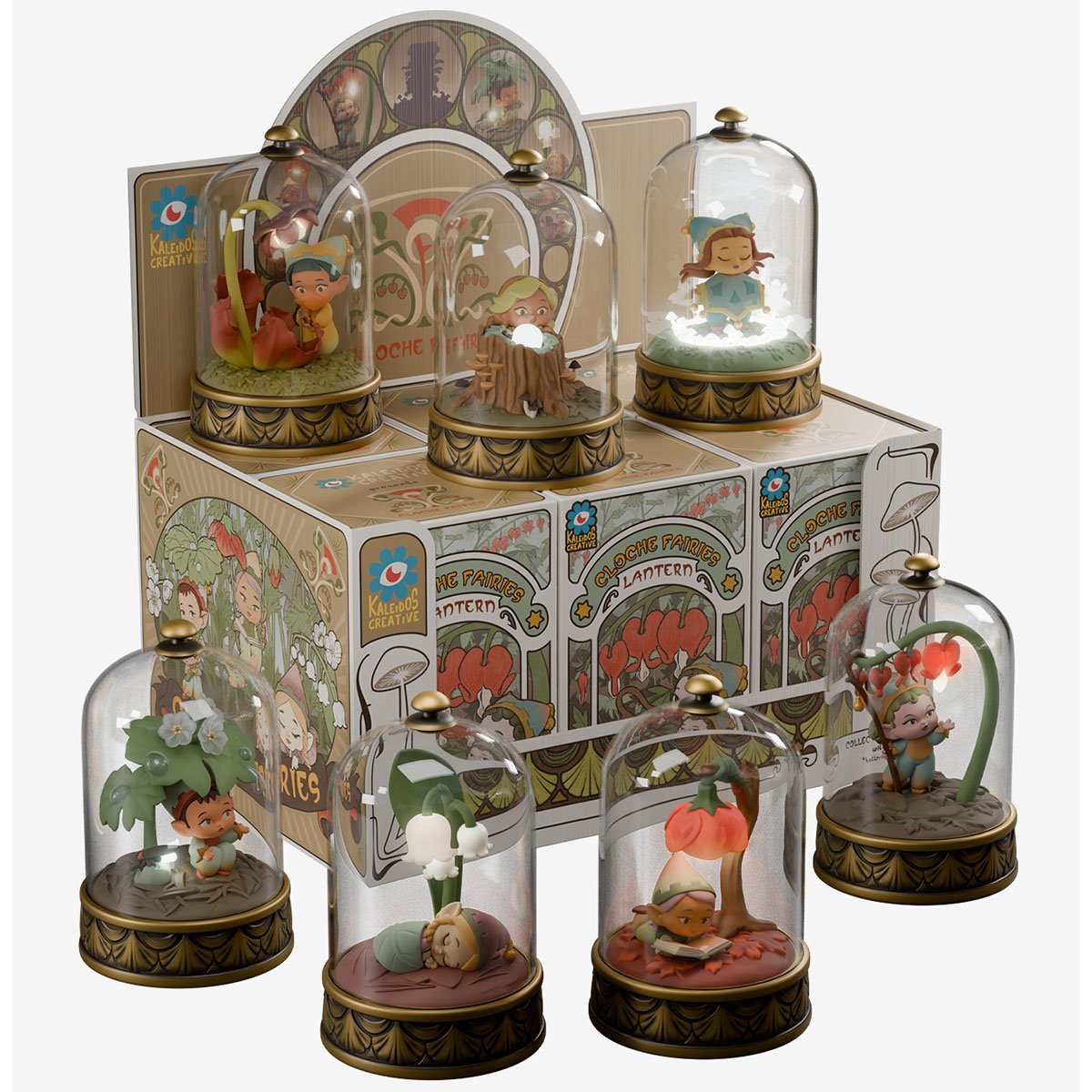 Cloche Fairies Series 1 Blind-Box Mini-Figure Case of 6