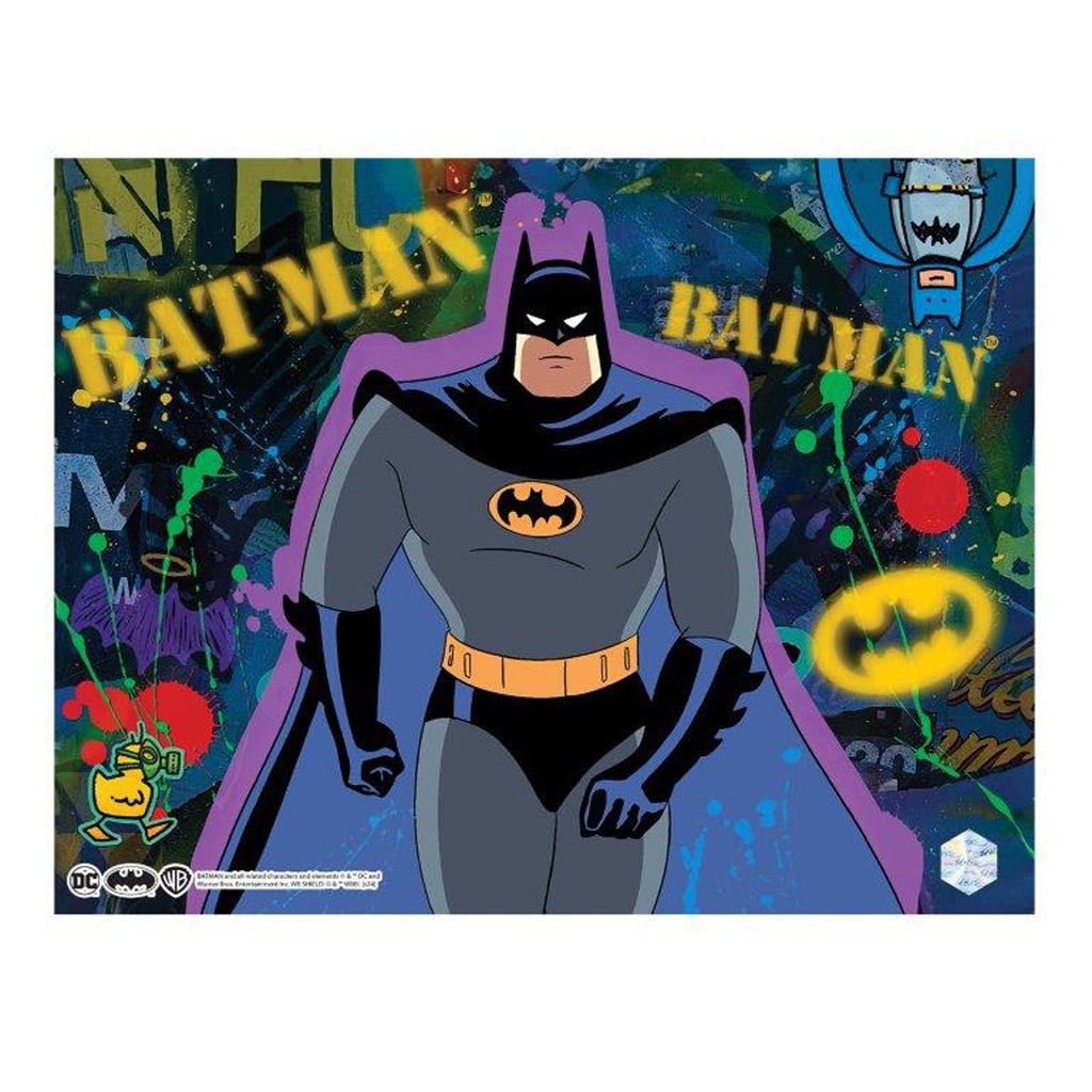 Batman: The Animated Series The Cat and The Claw: Part 1 #1108 Animation Cel Artist Edition Framed Art Print