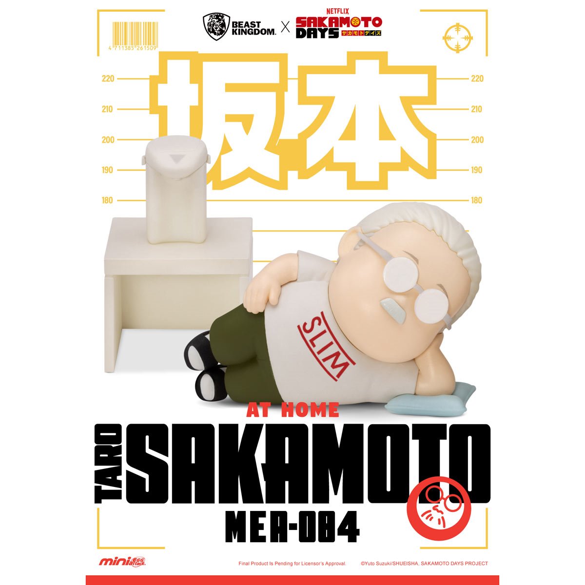 Sakamoto Days MEA-084 Mini-Figure Blind Box Case of 6